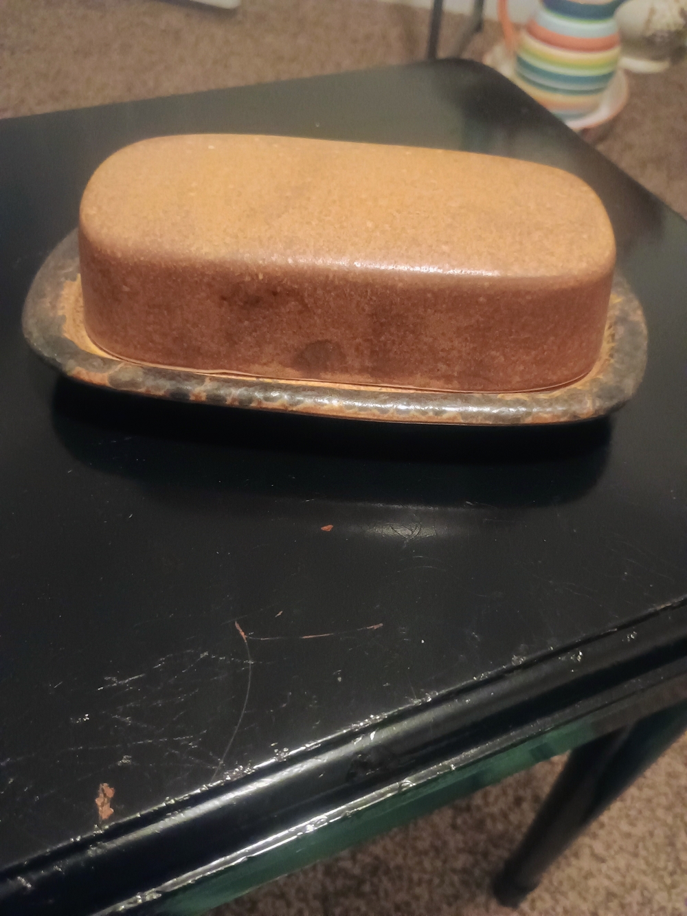 Nelson McCoy 7013 USA Canyon Butter Dish